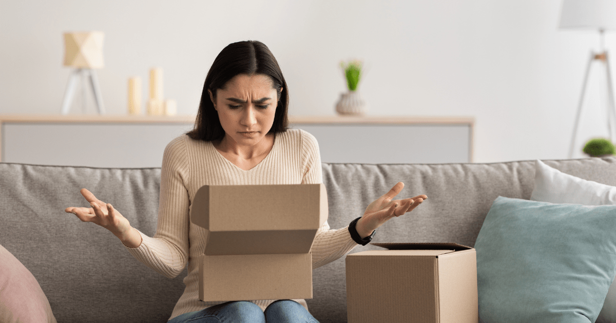 Produtos com defeito